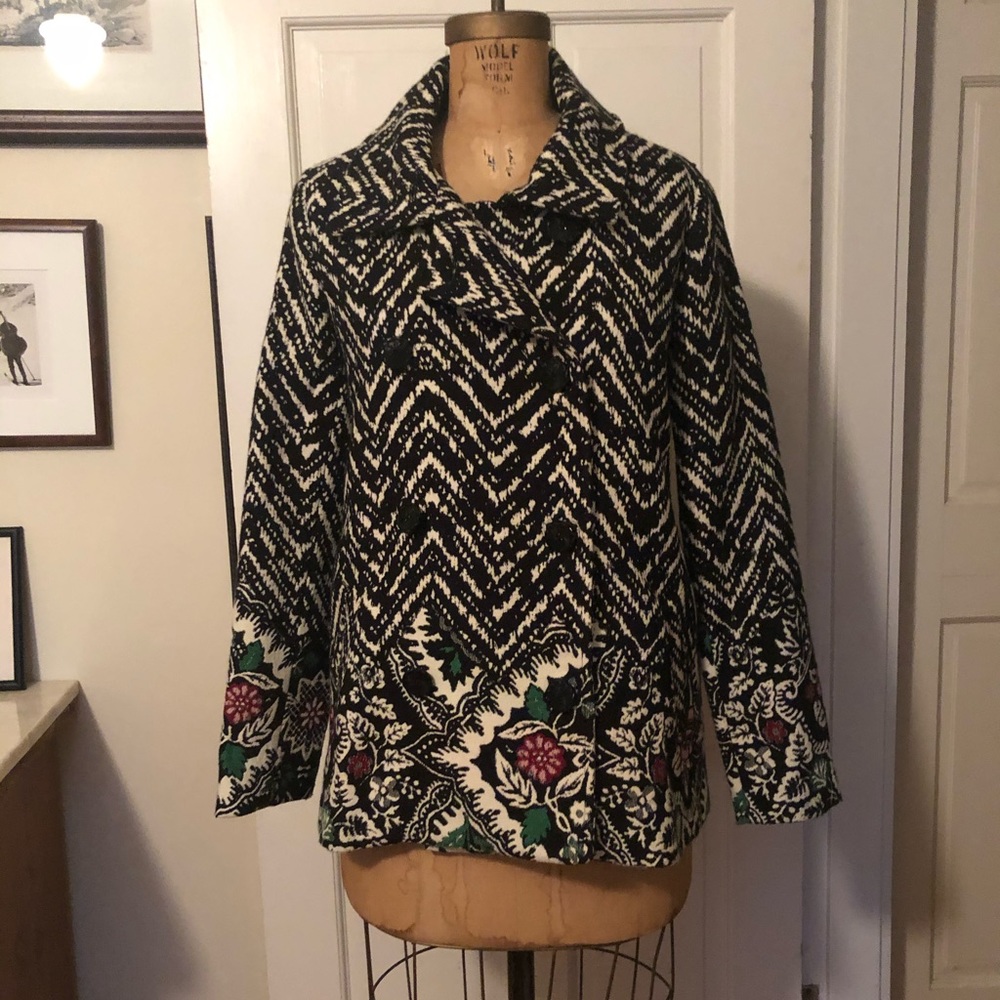 Desigual jacquard jacket.